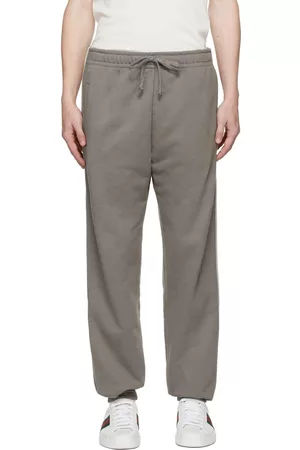 Gucci Grey Reflective GG Lounge Pants