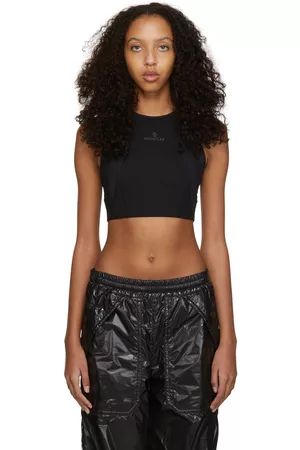 Moncler Black Logo Sports Bra