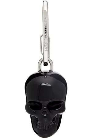 Alexander McQueen Black Skull Keychain