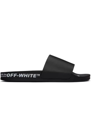 OFF-WHITE Men Sandals - Black Industrial Belt Slides