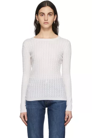 Totême Women Sweaters - Off-White Mini Cable Pullover