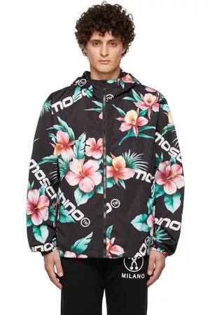 Moschino Black Floral Jacket