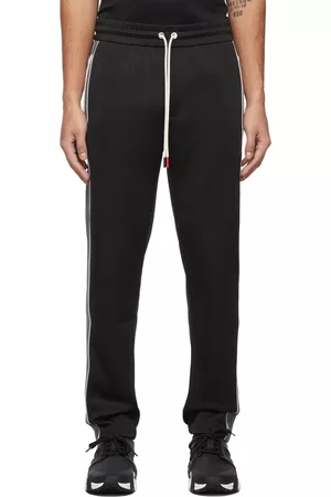Moncler Black Striped Sweatpants