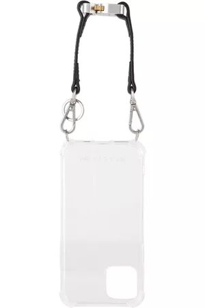1017 ALYX 9SM Phones Cases - Transparent Small Leather Strap iPhone 11 Pro Case