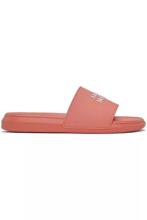 Alexander McQueen Women Sandals - Pink Pool Slides