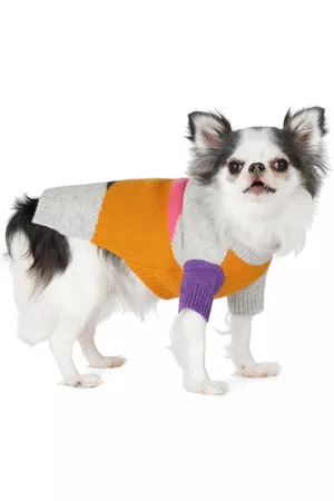 Ware of the Dog Sweaters - Multicolor Asymmetric Pattern Sweater