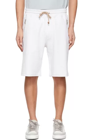 Brunello Cucinelli Men Bermudas - Beige Bermuda Shorts
