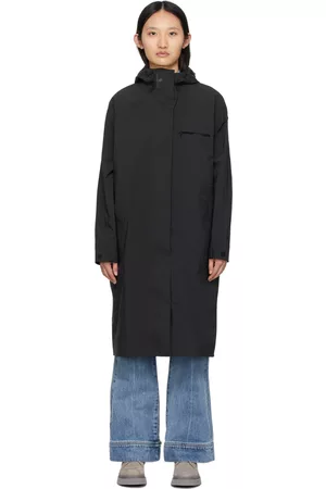 Moncler Women Parkas - Black Narbonne Parka Coat