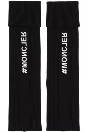 Moncler Black Legwarmer Socks