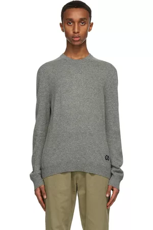 Gucci Grey Cashmere GG Sweater