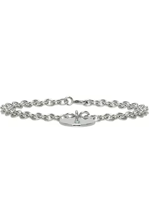 TOM WOOD SSENSE Exclusive Kids Silver & Blue Topaz Birthstone Bracelet