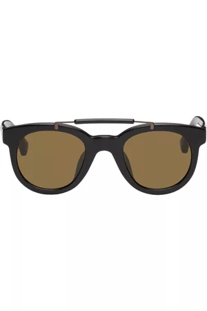 DRIES VAN NOTEN Men Sunglasses - Black Linda Farrow Edition D-Frame Sunglasses