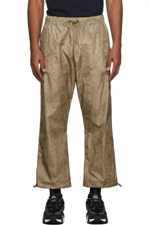 Moncler Genius Men Sweats - 2 Moncler 1952 Khaki Nylon Lounge Pants