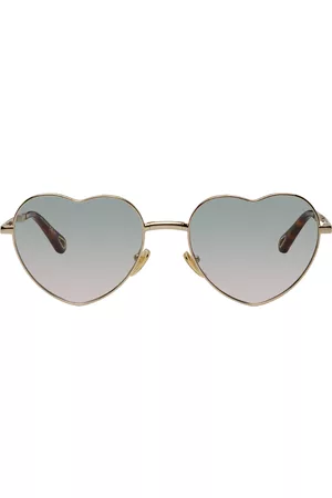 Chloé Women Sunglasses - Gold Heart Sunglasses