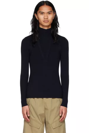 DION LEE Men Turtleneck Sweaters - Wool Turtleneck