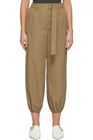 AERON Women Pants - Khaki Kaita Trousers