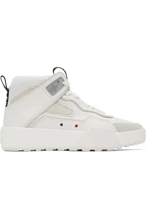 Moncler White Promyx Space High Sneakers