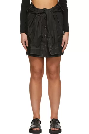 Max Mara Women Mini Skirts - Black Tiglio Mini Skirt