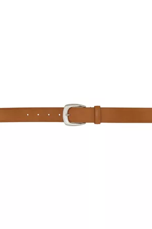 Maison Margiela Men Belts - Tan Leather Belt