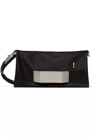 Rick Owens Men Luggage - Black Leather Bag