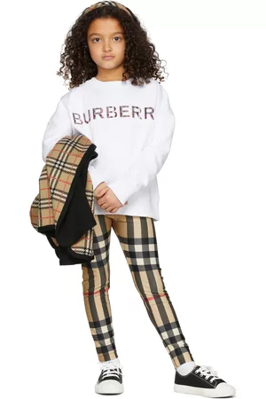 Burberry Kids Embroidered Logo Sweatshirt