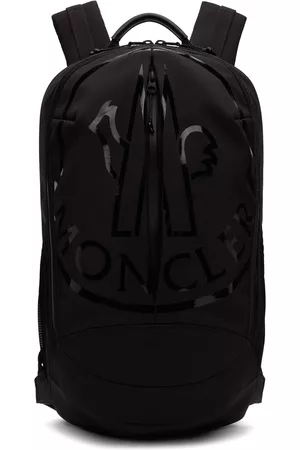 Moncler Men Rucksacks - Black Cut Backpack