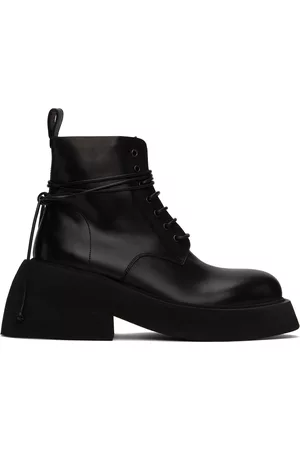 MARSÈLL Women Ankle Boots - Black Microne Ankle Boots