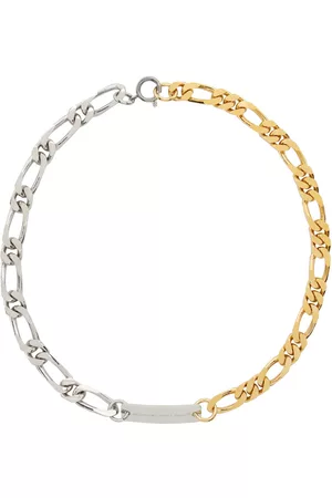 In Gold We Trust & Gold Figaro Necklace