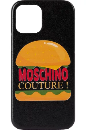 Moschino Phones Cases - Black Hamburger iPhone 12 Pro Case