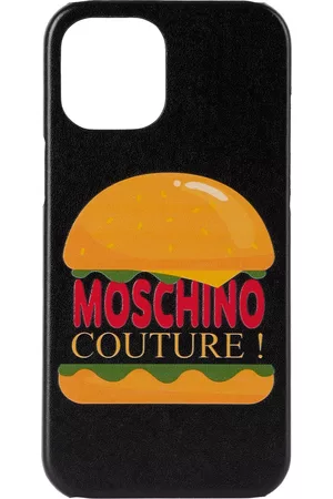 Moschino Phones Cases - Black Hamburger iPhone 12 Pro Max Case