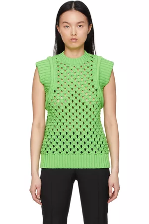 Stella McCartney Green Cotton Vest