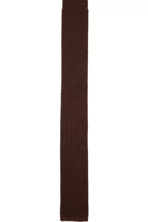 The Row Men Neckties - Brown Tana Tie