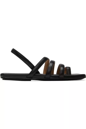 MARSÈLL Women Flat Sandals - Black Tavola Sandals