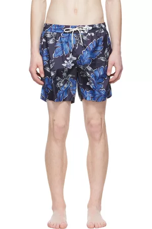Moncler Men Accessories - Navy Polyester Swimsuit