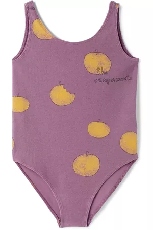 The Campamento Kids Apples One-Piece Swimsuit