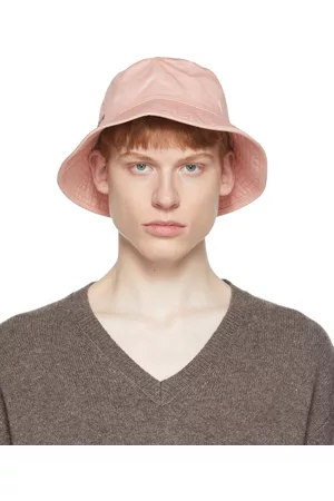 Acne Studios Pink Twill Bucket Hat