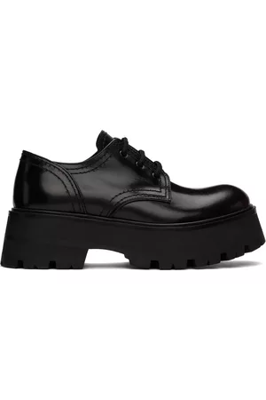 Alexander McQueen Women Formal Shoes - Black Rave Oxfords