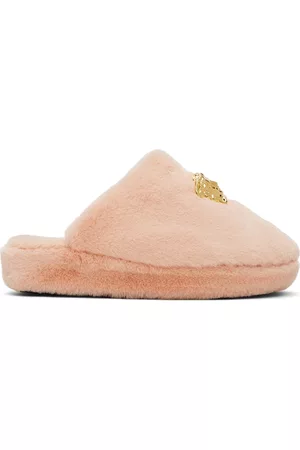 VERSACE Men Slippers - Pink 'La Medusa' Slippers