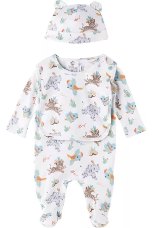 Kenzo Baby Off-White Pyjama Set