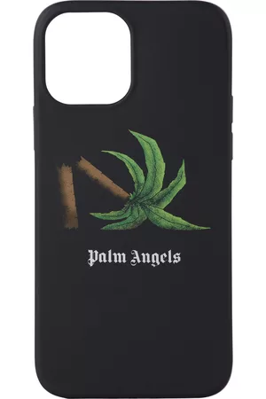 Palm Angels Phones Cases - Black Broken Palm iPhone 12/12 Pro Case