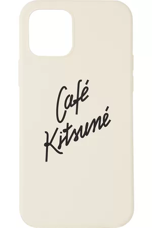 Maison Kitsuné Phones Cases - Beige ’Café Kitsuné iPhone 12 & 12 Pro Case