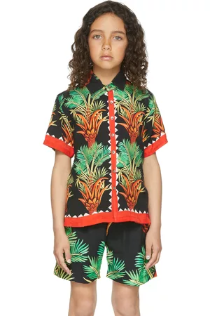 Endless Joy SSENSE Exclusive Kids Date Palm Short Sleeve Shirt