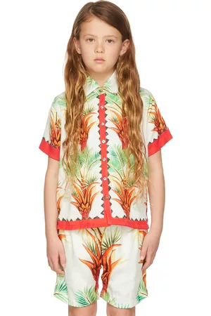 Endless Joy SSENSE Exclusive Kids Date Palm Short Sleeve Shirt