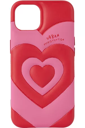 Urban Sophistication Pink & Red 'The Dough' iPhone 13 Case