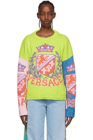 VERSACE Women Sweaters - Multicolor Cotton Sweater
