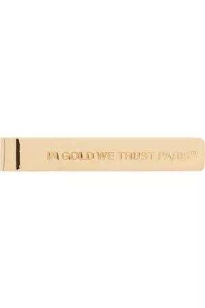 In Gold We Trust SSENSE Exclusive Classical Tie Bar