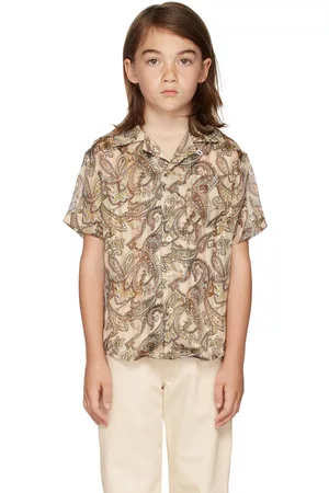 BO(Y)SMANS Kids Paisley Short Sleeve Shirt
