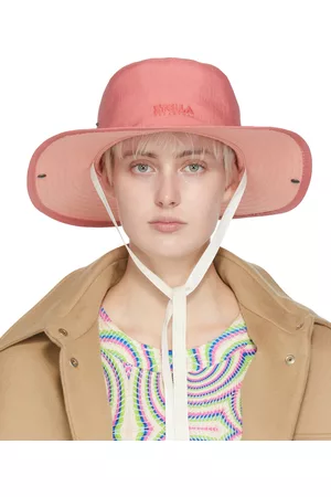 Stella McCartney Pink Fluid Bucket Hat