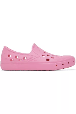 Vans Kids Pink Slip-On TRK Little Kids Sneakers