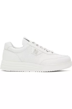 Givenchy Men Sneakers - White G4 Low-Top Sneakers